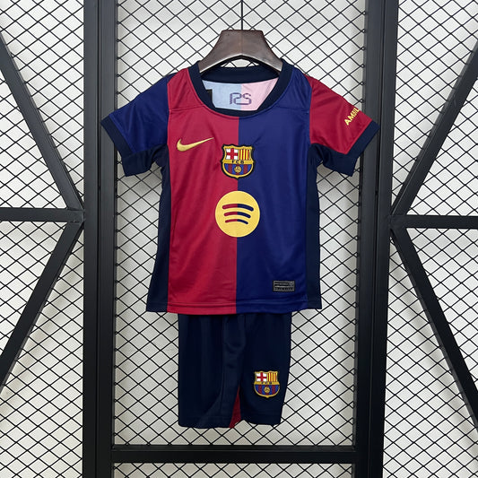 24/25 Barcelona home Kids Fan Jersey