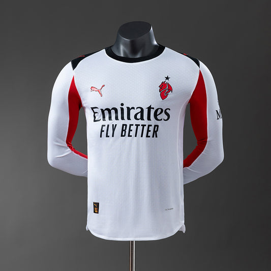 25/26 AC Milan Away Long Sleeve Stadium Jersey