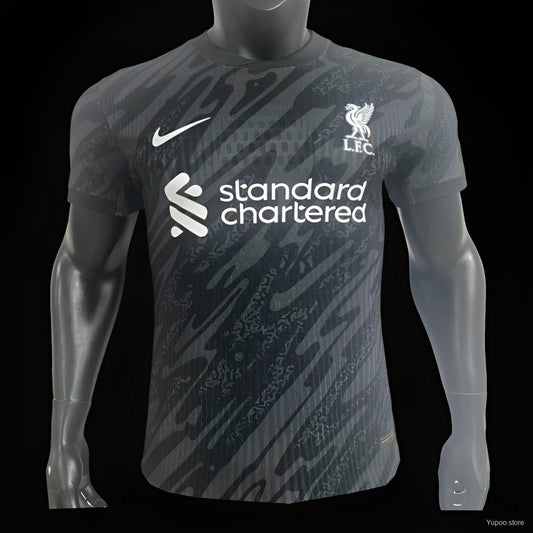 24/25 Liverpool Black Goalkeeper Stadium Jersey