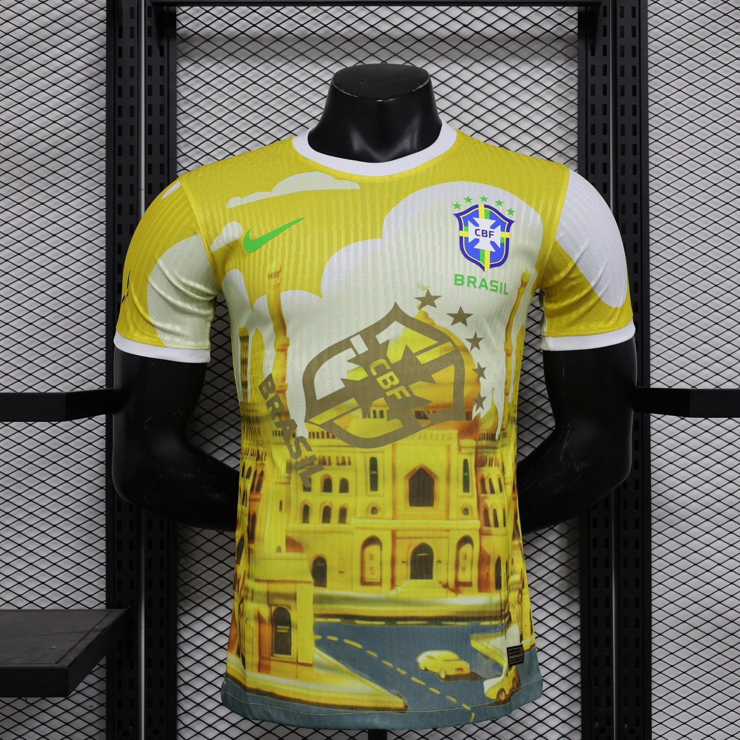 2024 Brazil Special Edition yellow Player Fan Jersey