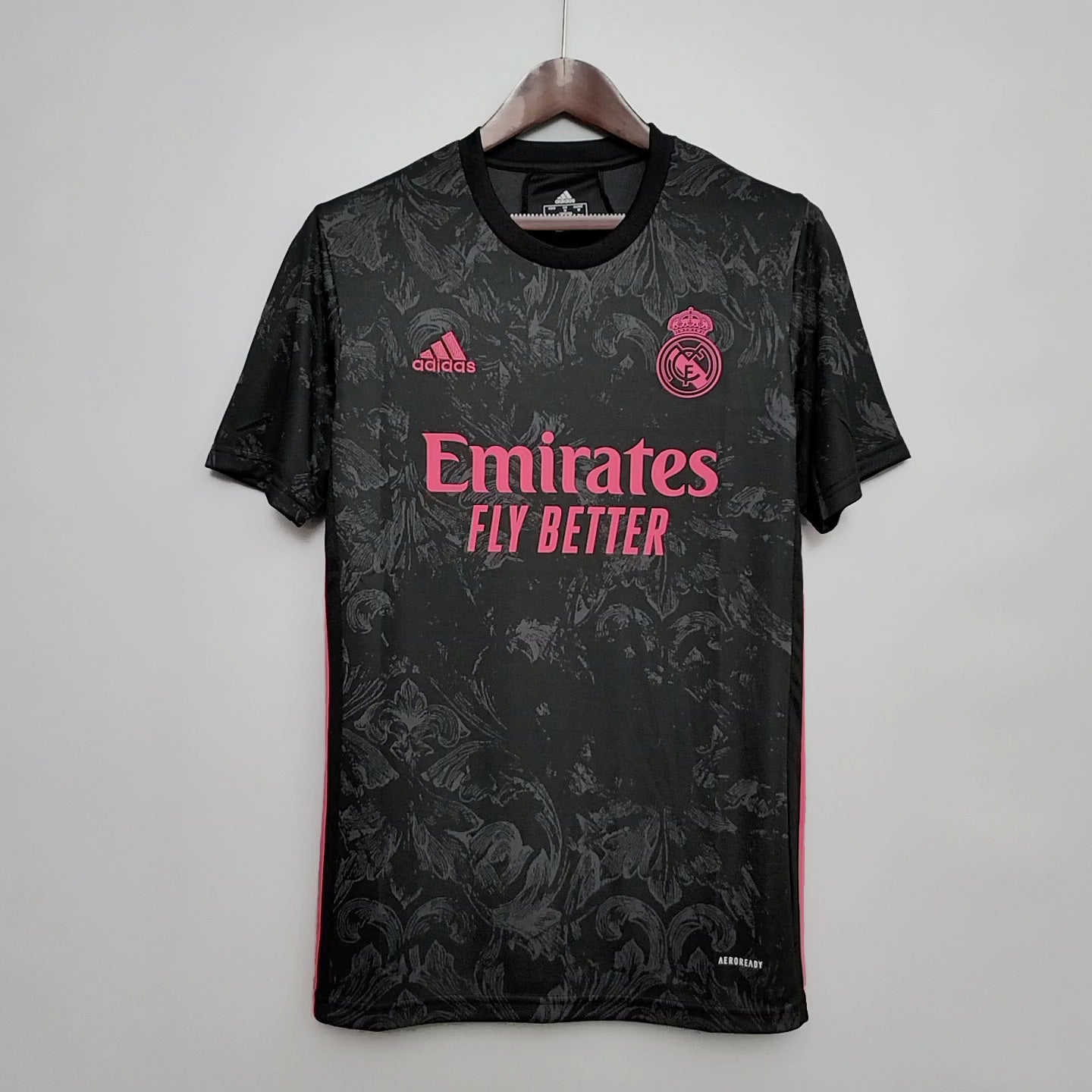 20/21 Real Madrid third away black soccer Fan Jersey