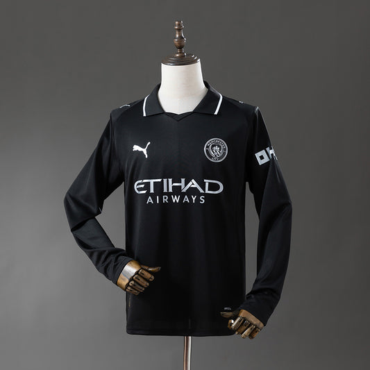 25/26 Manchester City Away Long Sleeve Fan Jersey