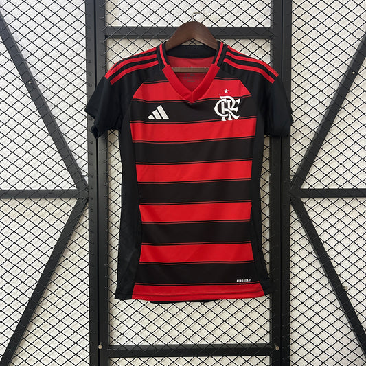 25/26 women Flamengo home red soccer Fan Jersey