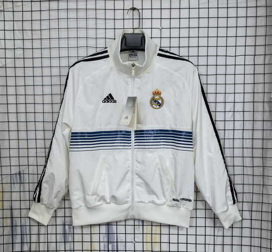 Real Madrid 2012/13 Retro Windbreaker White