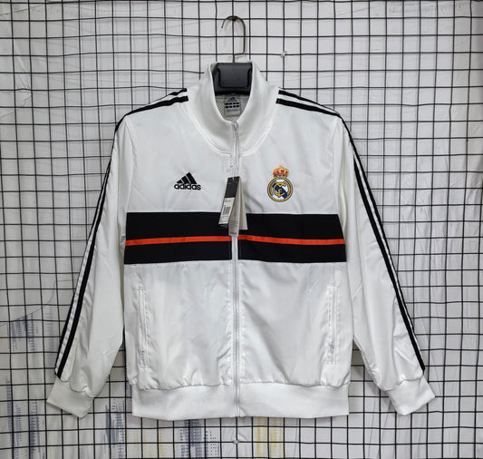 Real Madrid 2013/20 Retro Windbreaker White