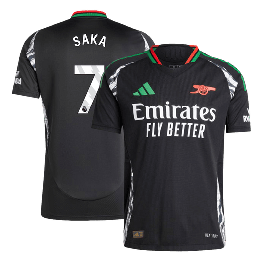 SAKA #7 Arsenal Away Premium Soccer Jersey 2024/25