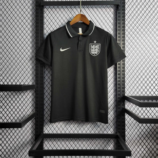 2022 World Cup England Black POLO Fan Jersey