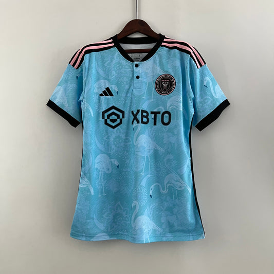 23/24 Inter Miami Joint Edition Blue Soccer Fan Jersey