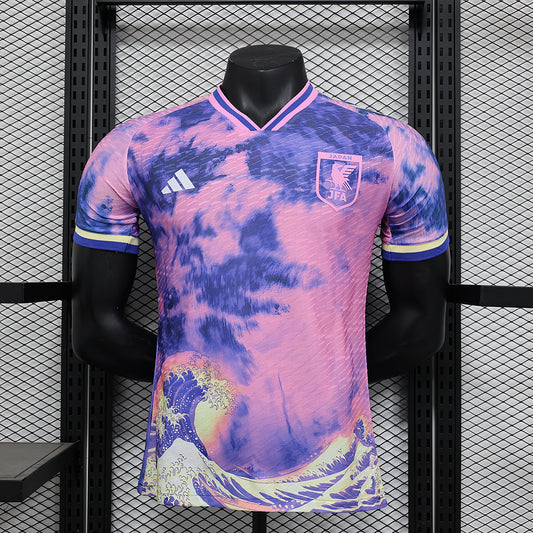 2024 Japan pink and blue Stadium Jersey