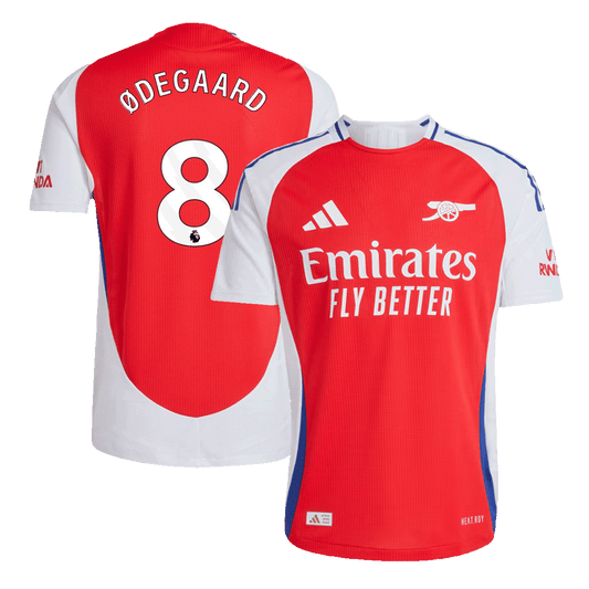 ØDEGAARD #8 Arsenal Home Premium Soccer Jersey 2024/25