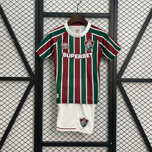 25/26 Fluminense home Kids Fan Jersey