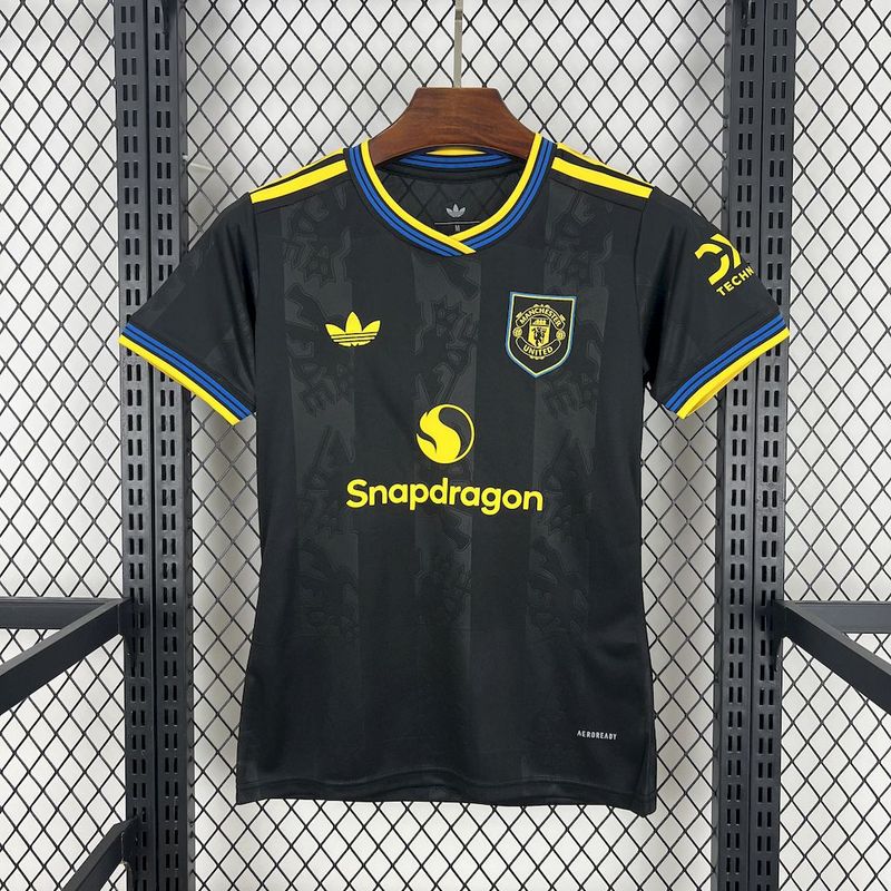 25/26 Manchester United Third Away Woman Fan Jersey