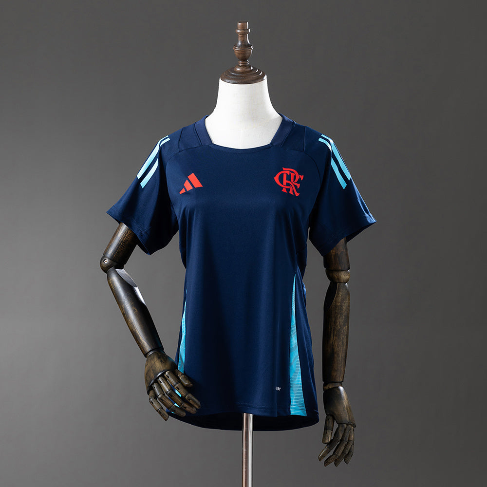 25/26 Flamengo Training Women Navy Blue Fan Jersey