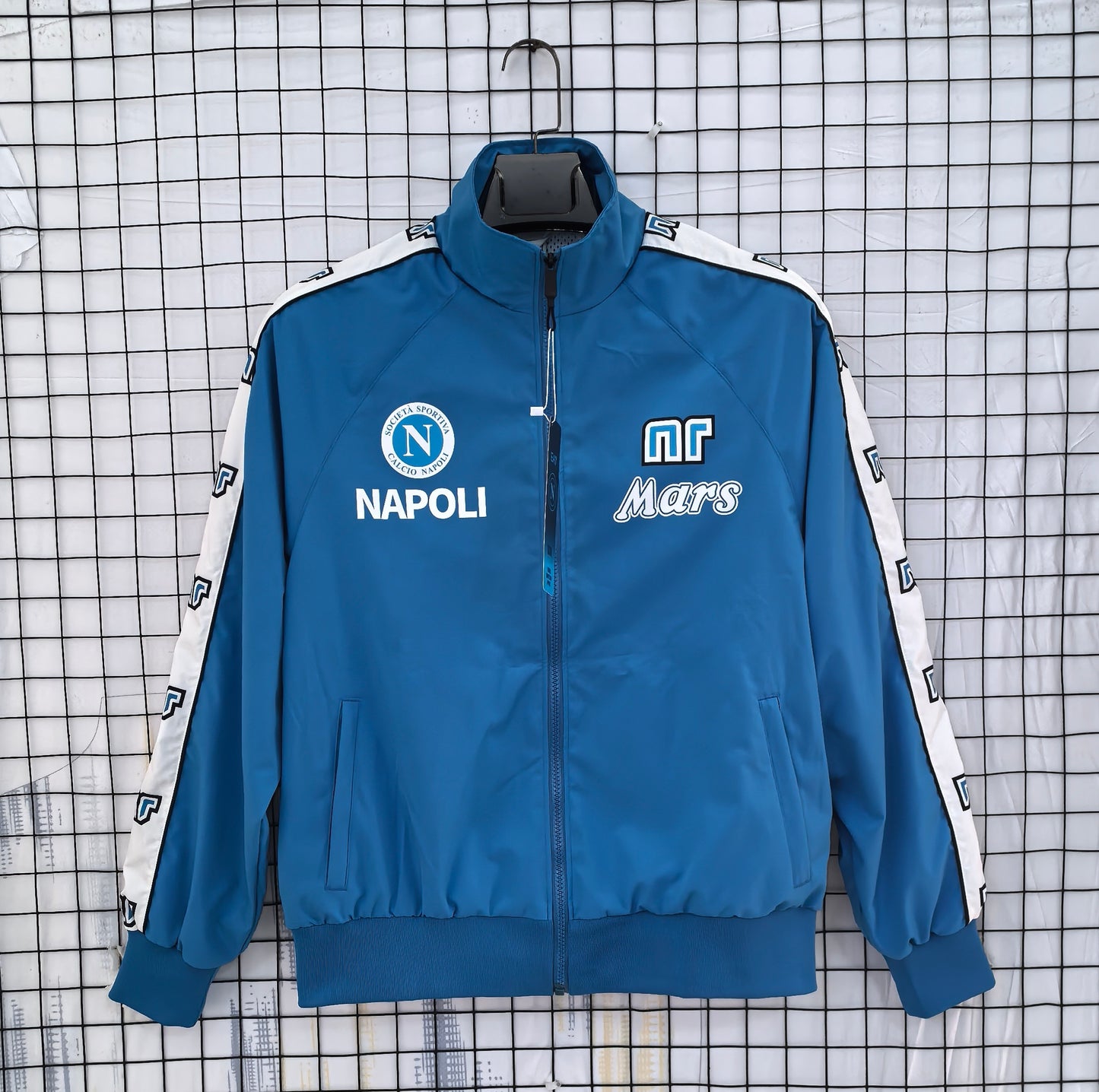 Napoli 1988 Retro Windbreaker Blue