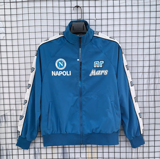 Napoli 1988 Retro Windbreaker Blue