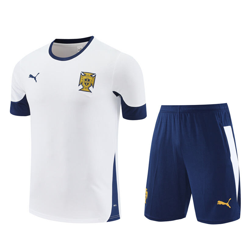 2025 Portugal white Training Fan Jersey