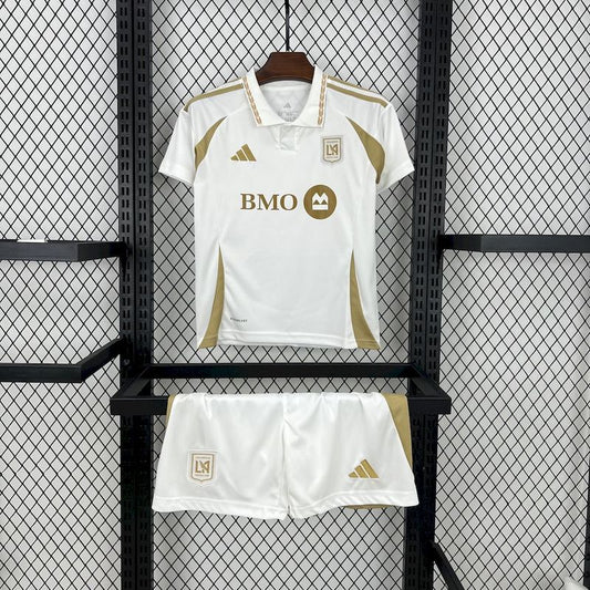 25/26 Los Angeles FC away white kid Fan Jersey
