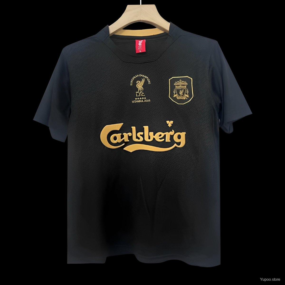 25/26 Liverpool Istanbul Anniversary Blackout Black Special Fan Jersey