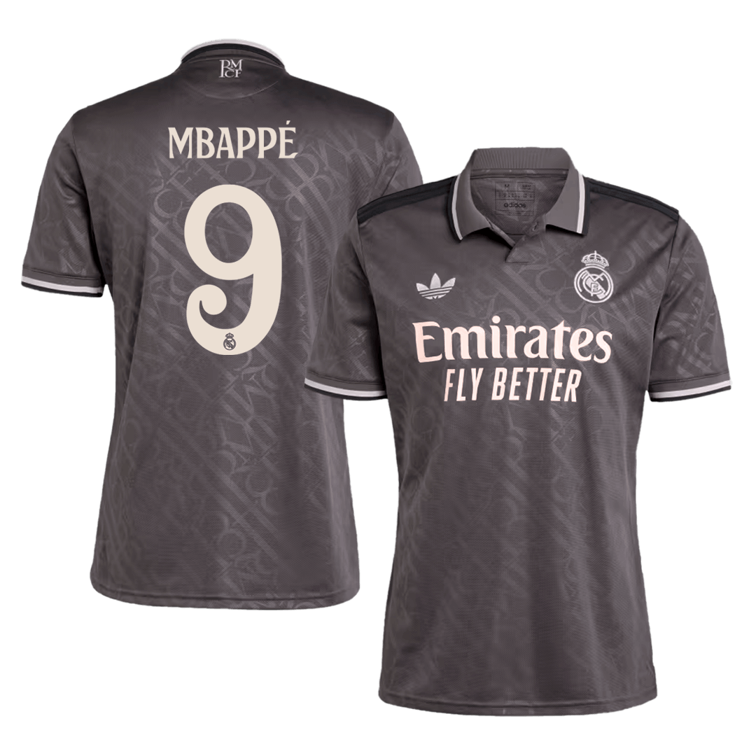 MBAPPE #9 Real Madrid Third Away Soccer Jersey 2024/25