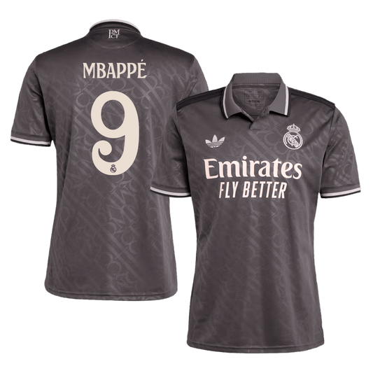 MBAPPE #9 Real Madrid Third Away Soccer Jersey 2024/25
