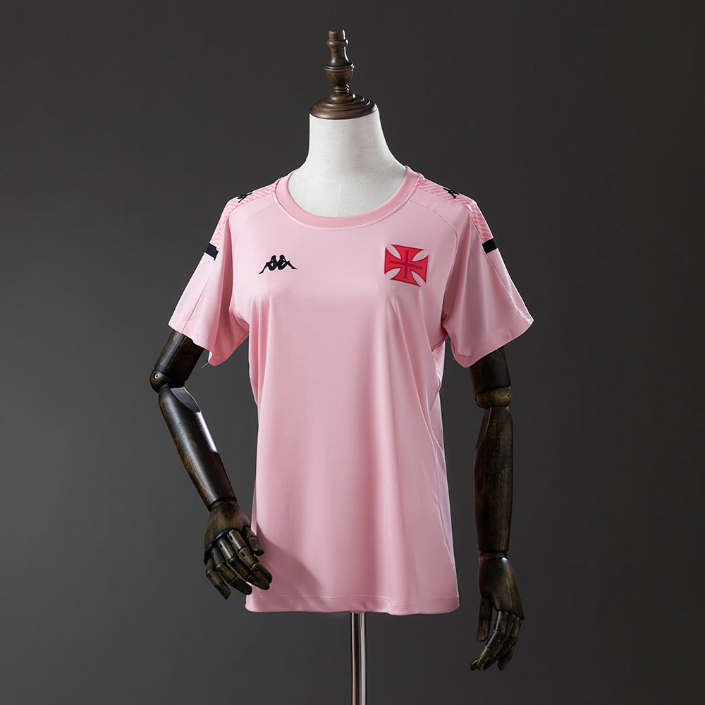 24/25 Vasco da Gama Pink Women Soccer Fan Jersey