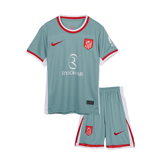 Atletico Madrid Away Kids Soccer Jerseys Kit 2024/25