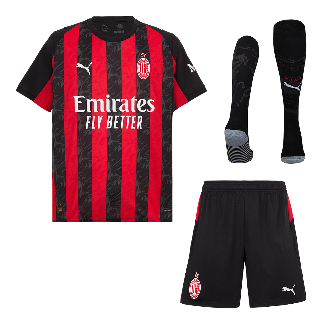 AC Milan Home Jerseys Full Kit 2025/26