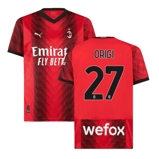 ORIGI #27 AC Milan Home Jersey 2023/24