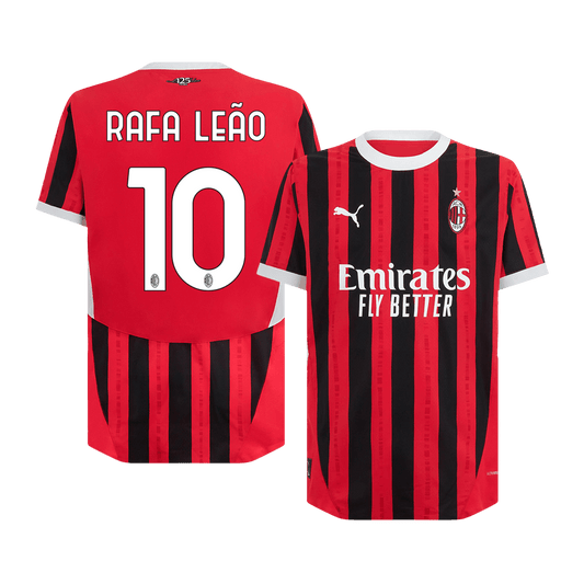 RAFA LEAO #10 AC Milan Home Premium Soccer Jersey 2024