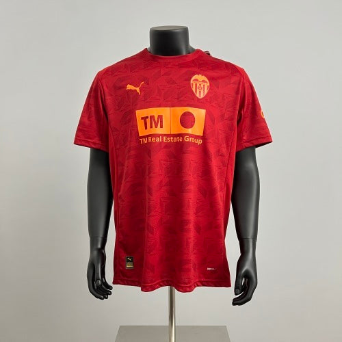 25/26 Valencia away red soccer Fan Jersey