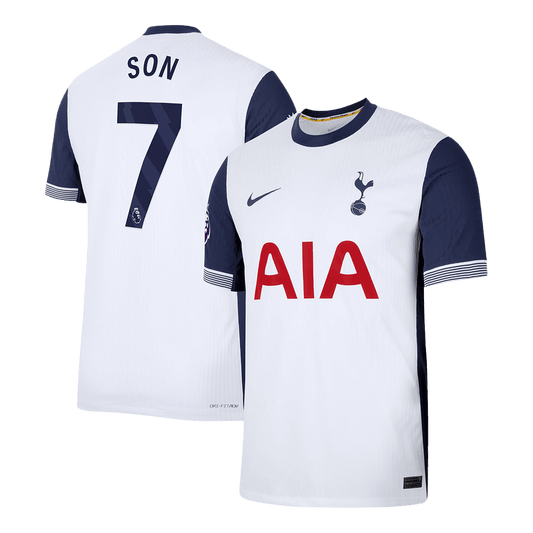 SON #7 Tottenham Hotspur Home Premium Soccer Jersey 2024/25