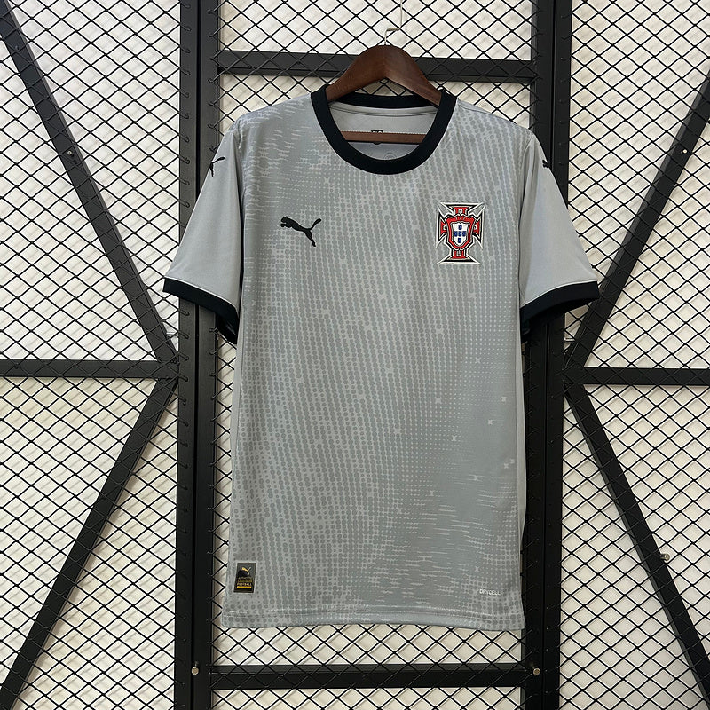 2025 Portugal gray goalkeeper Fan Jersey