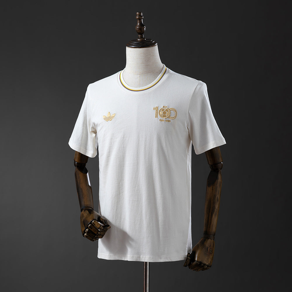 2025 Colombia Adidas Wear Chalk White Soccer Fan Jersey