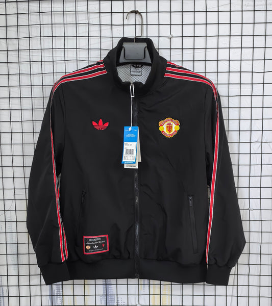 Manchester United 2024/25 Windbreaker Black