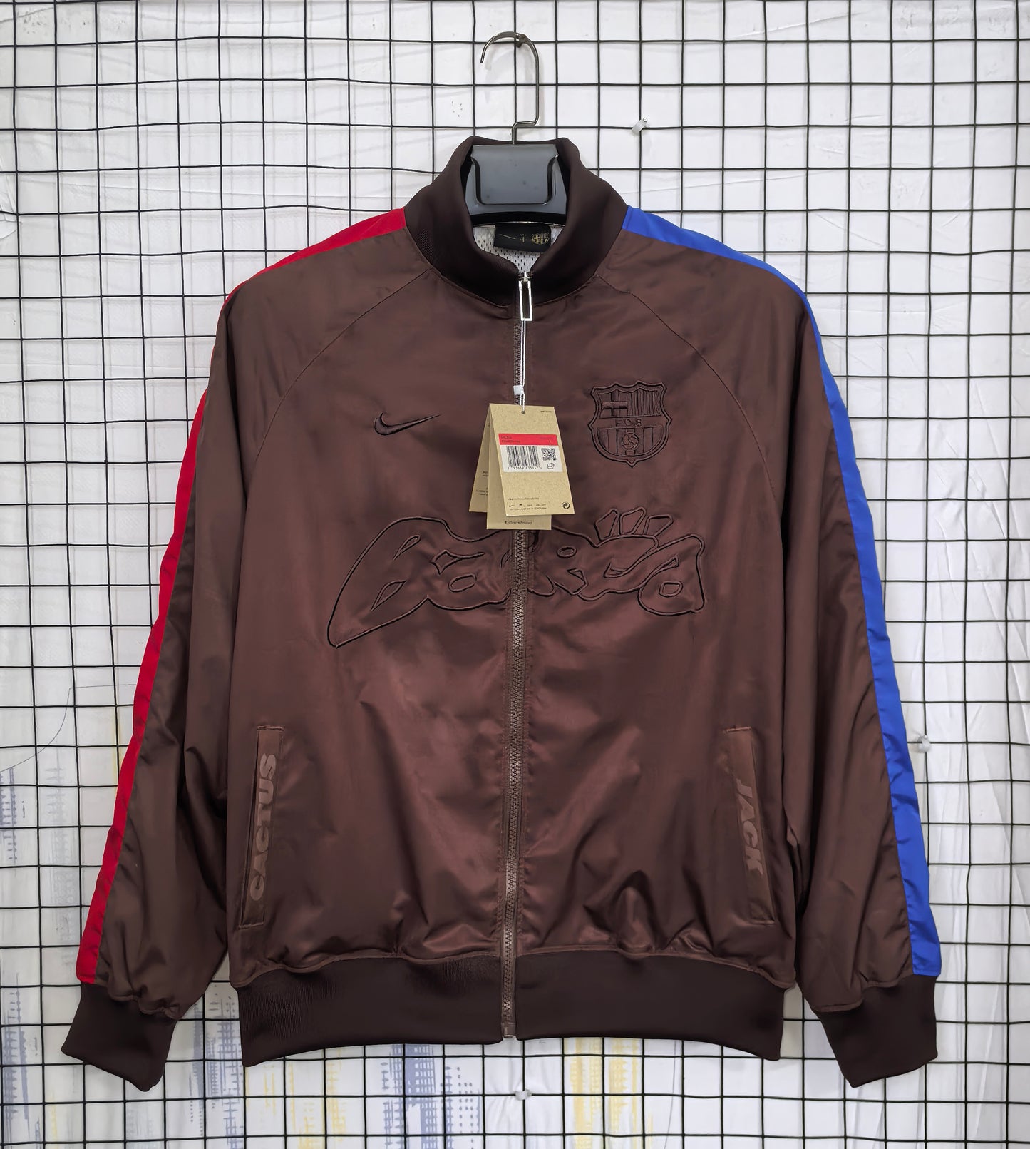 FC Barcelona 2024/25 Windbreaker Brown