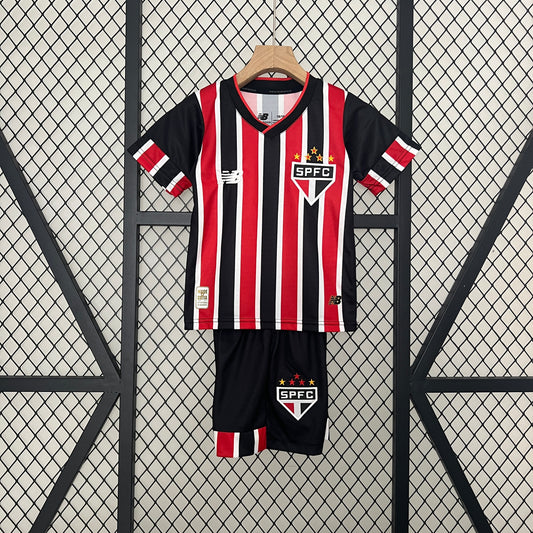 24/25 Sao Paulo away Kids Fan Jersey