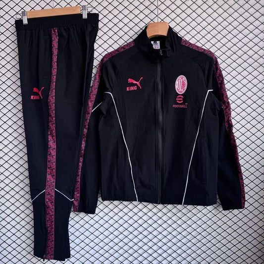25/26 AC Milan Windbreaker Jackets With Pants