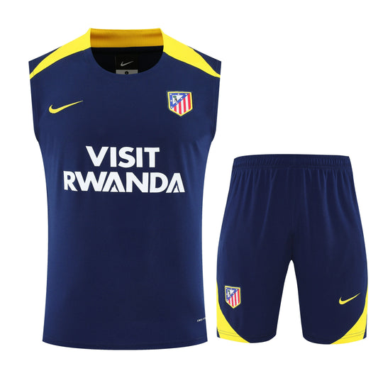 Atletico Madrid 2025/26 Sleeveless Training Kit Blue