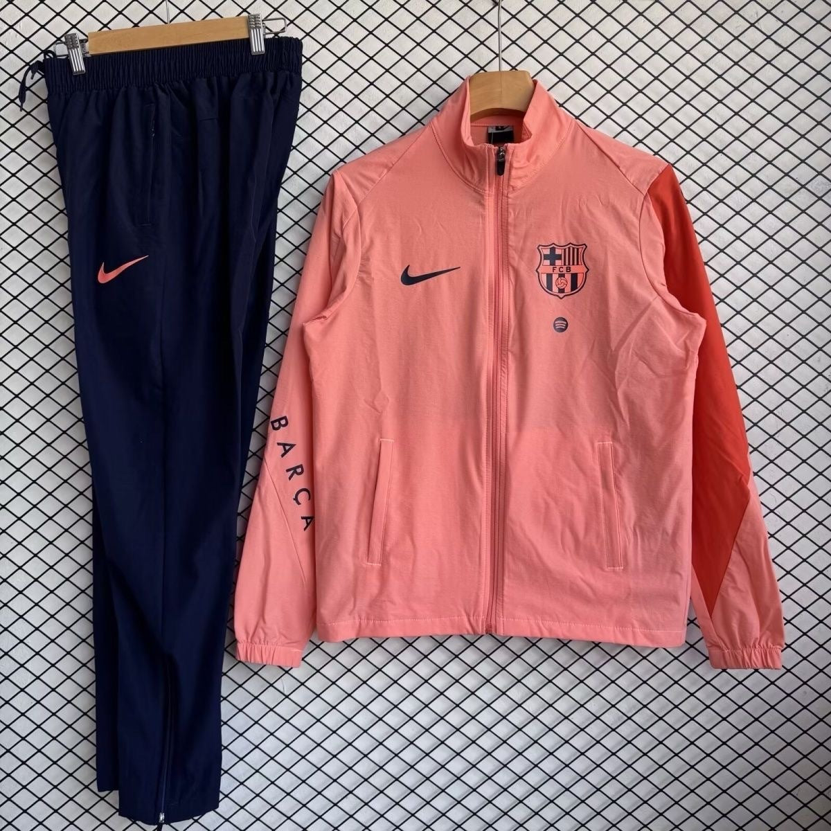 25/26 Barcelona Windbreaker Jackets With Pants