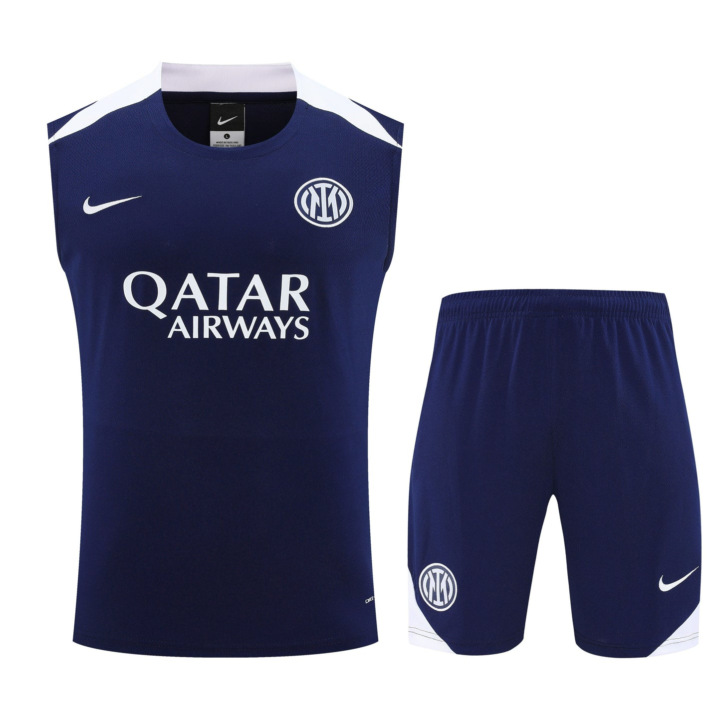 Inter Milan 2025/26 Sleeveless Training Kit Blue