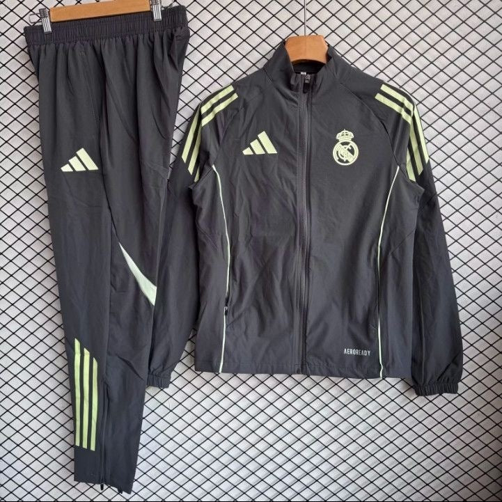 25/26 Real Madrid Windbreaker Jackets With Pants
