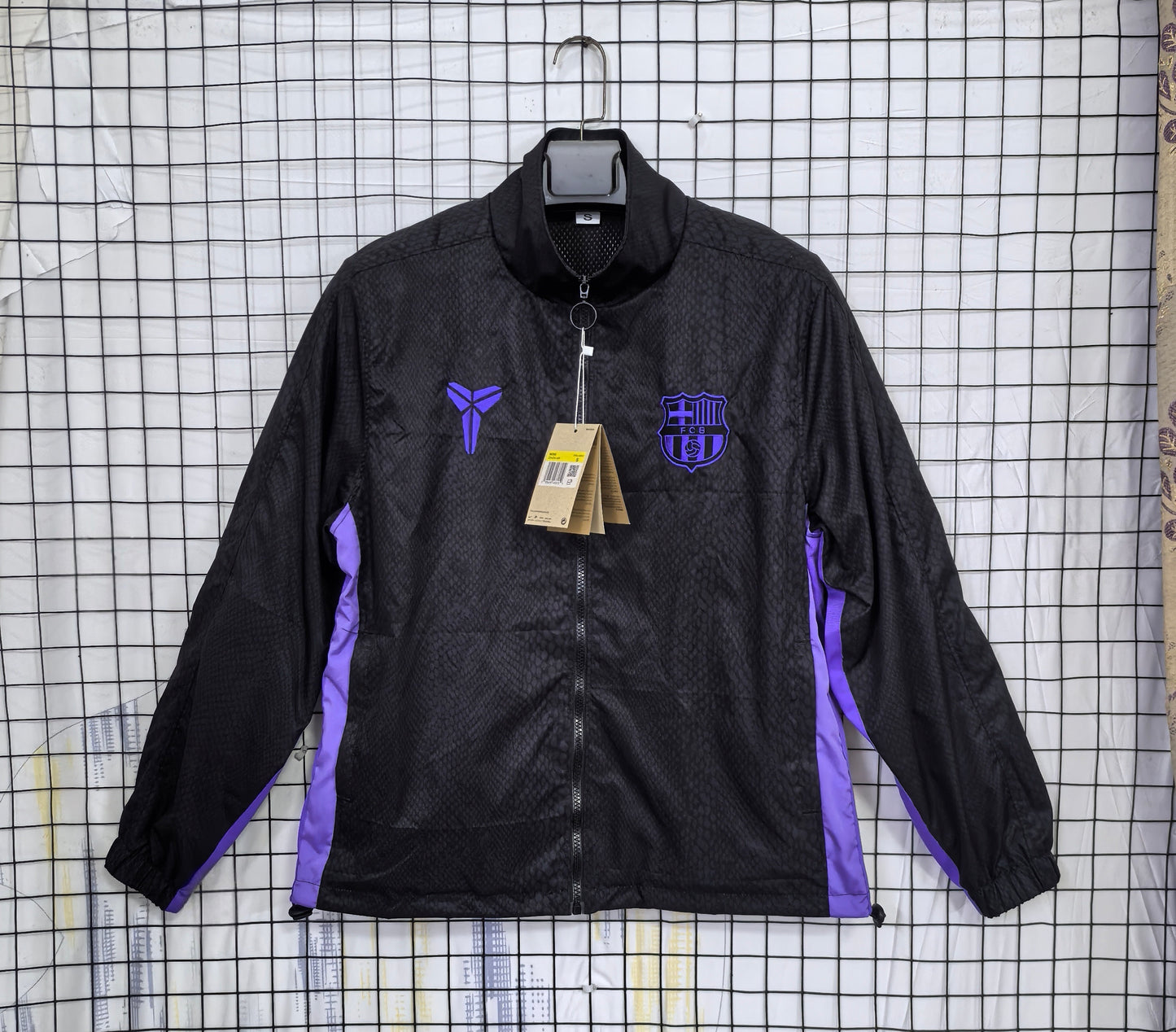 FC Barcelona 2025/26 Windbreaker Black