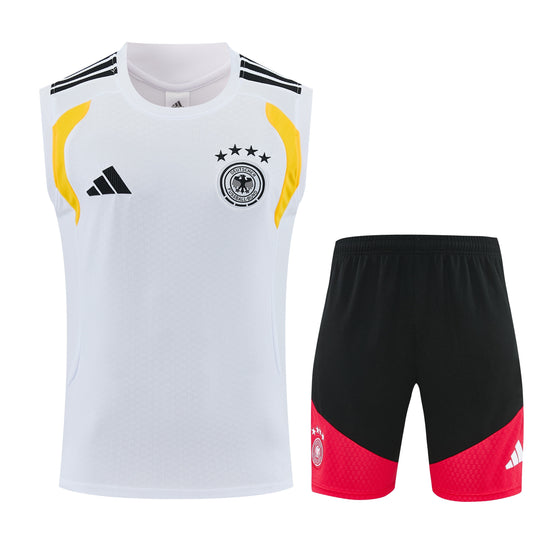 Germany 2026 World Cup Sleeveless Training Kit White