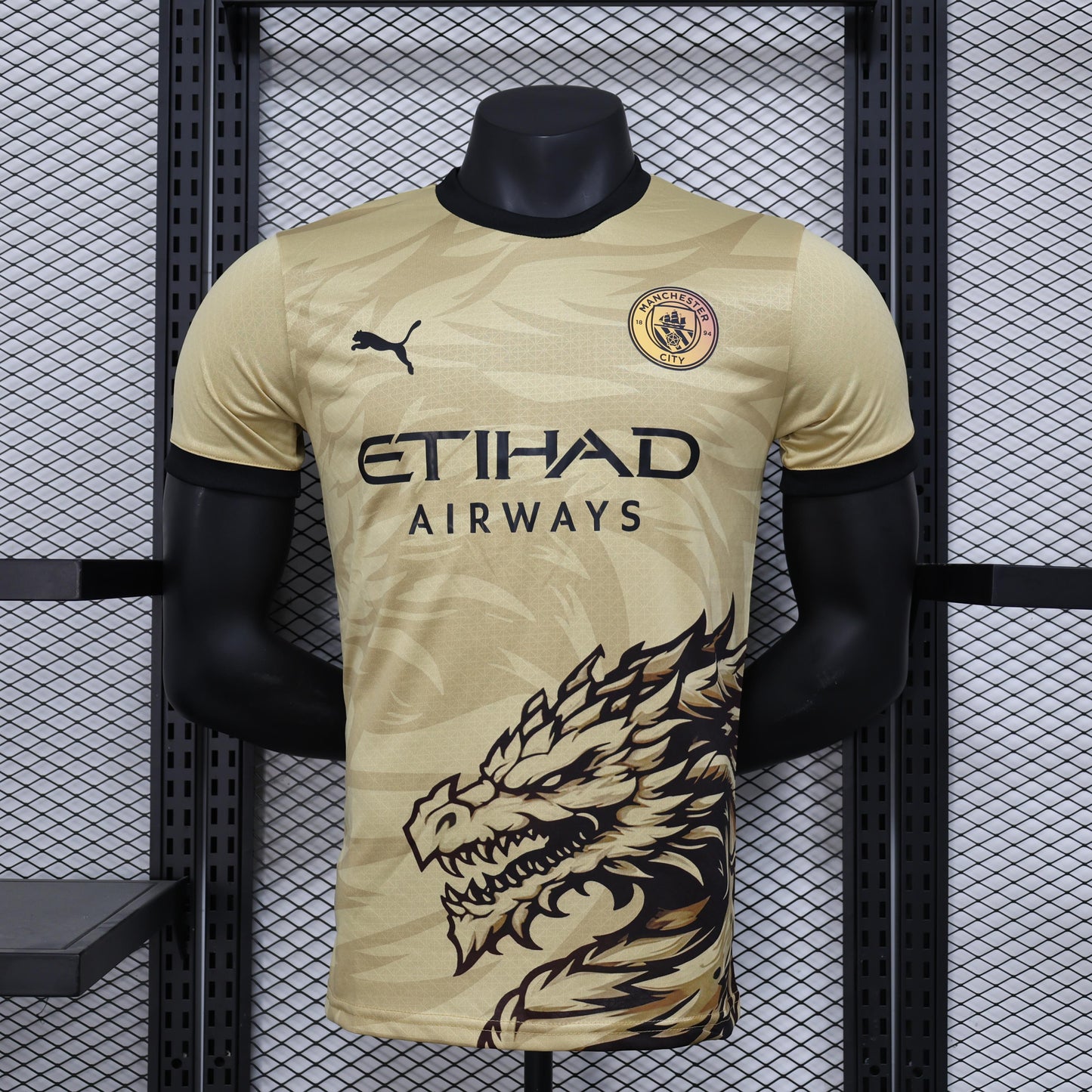 24/25 Manchester City Yellow Special Edition Stadium Jersey
