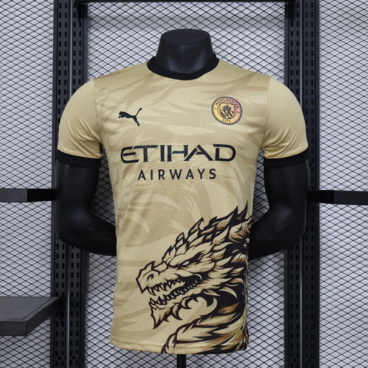 24/25 Manchester City Yellow Special Edition Stadium Jersey
