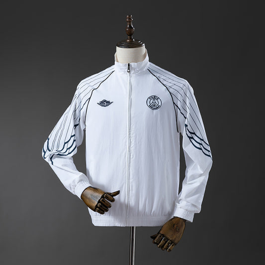 25/26 PSG White Windbreaker