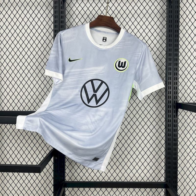 25/26 Wolfsburg Away soccer Fan Jersey