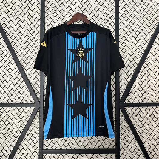 2024 Argentina Pre-Match uniform Soccer Fan Jersey