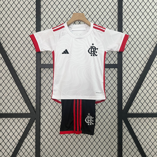 24/25 Flamengo away Kids Fan Jersey