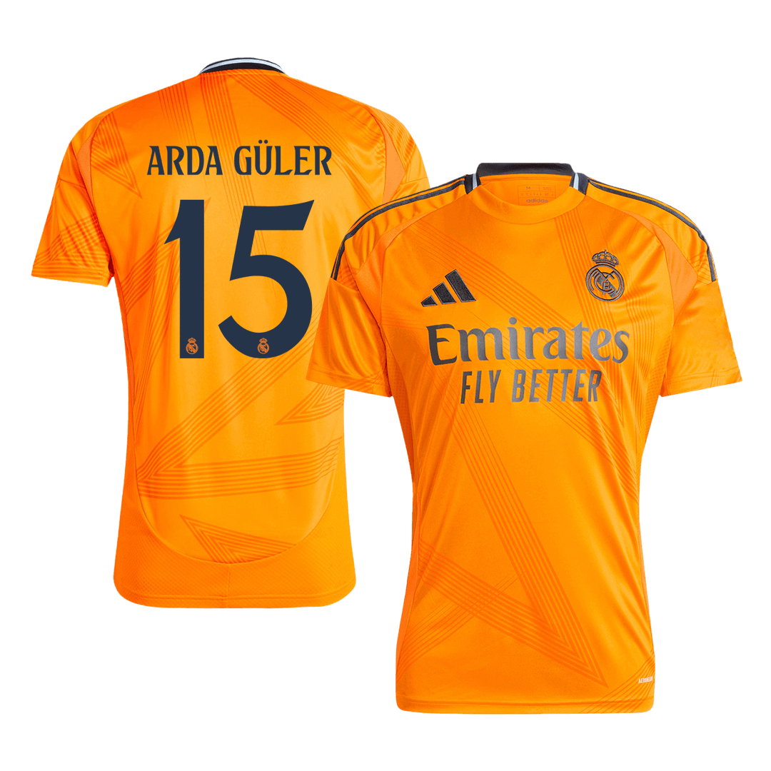 ARDA GULER #15 Real Madrid Away Soccer Jersey 2024